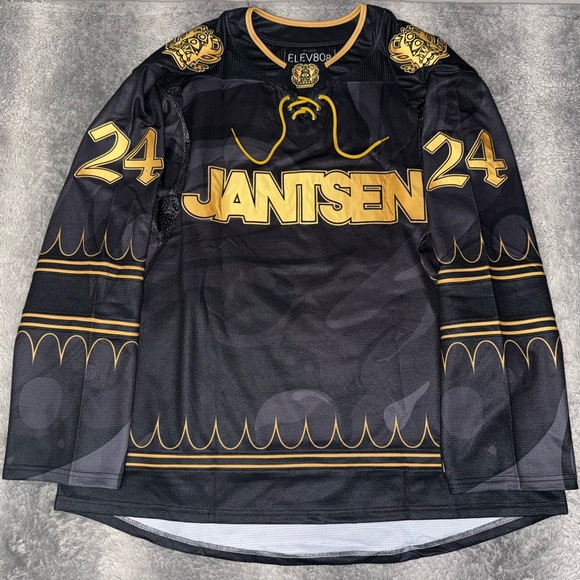 JANTSEN GUTTER LE GOLD HOCKEY JERSEY - Picture 2 of 8